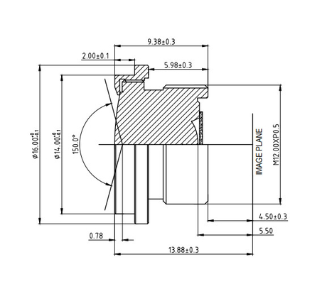 IP67 2MP/3MP σύστημα διαχείρισης καμπίνας φακούς F2.0 EFL3.0mm Ασφάλεια και προστασία